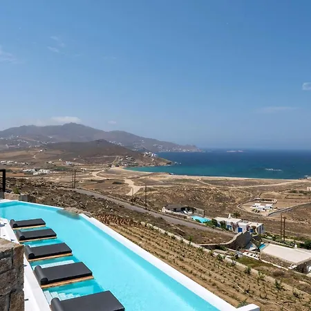 Extraordinary Mykonos Shifu 6 Bedrooms Unique Aegean Sea View Vila Ano Mera