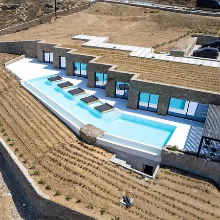 Vila Extraordinary Mykonos Shifu 6 Bedrooms Unique Aegean Sea View