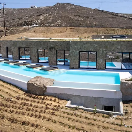 Extraordinary Mykonos Shifu 6 Bedrooms Unique Aegean Sea View Villa