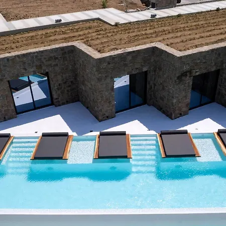 别墅 Extraordinary Mykonos Shifu 6 Bedrooms Unique Aegean Sea View
