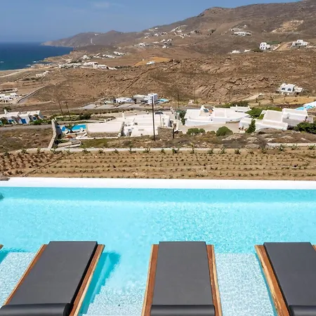 Extraordinary Mykonos Shifu 6 Bedrooms Unique Aegean Sea View 아노 메라