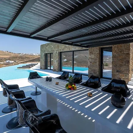 Extraordinary Mykonos Shifu 6 Bedrooms Unique Aegean Sea View * 阿诺梅拉