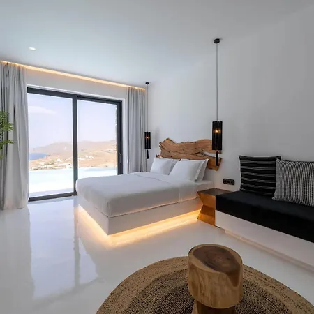 Villa Extraordinary Mykonos Shifu 6 Bedrooms Unique Aegean Sea View Ano Mera